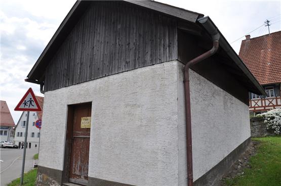 Altes Leidringer Backhäusle ist ein Kulturdenkmal
