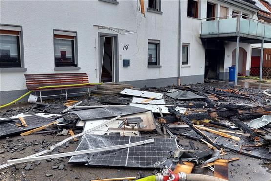 Nach Brand in Stetten: Was sagen die Bewohner und was ist die Ursache?