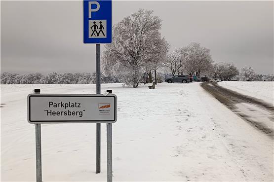 Mit Schrägparkplätzen und Bio-Toilette: Heersberg-Parkplatz in Burgfelden wird erweitert