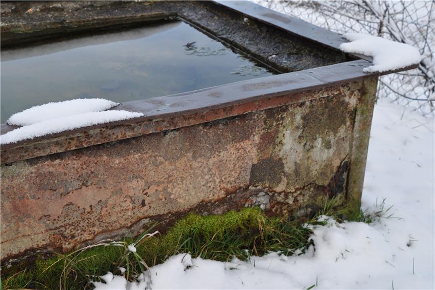 Binsdorf, das reich an Brunnen ist, saniert seine eisernen Schätze der Wasserversorgung