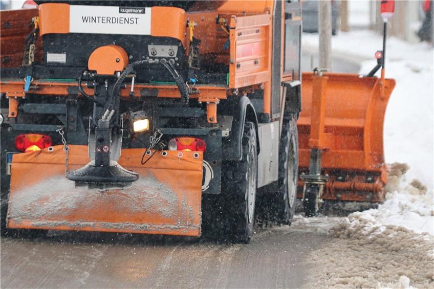 Schneereiche Wintersaison: Balinger Bauhofteam besonders im Januar stark gefragt