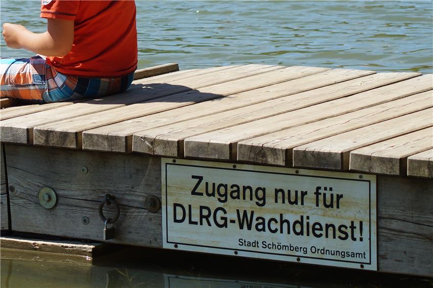 Aufatmen bei Schömbergs Räten: Stausee kann Badestelle bleiben – aber mit Einschränkungen