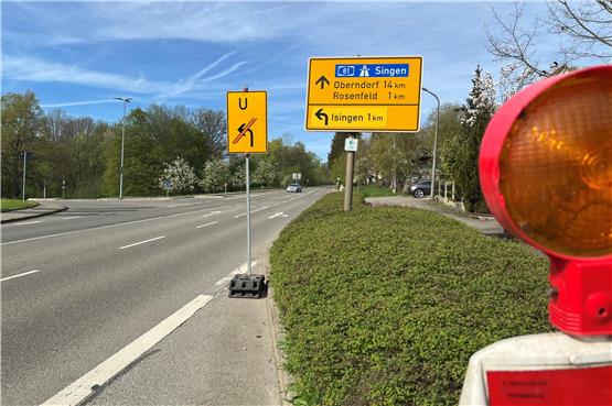 Fahrbahn der L415 wird saniert: Straße zwischen Rosenfelder Stadtkirche und Schönbühl gesperrt