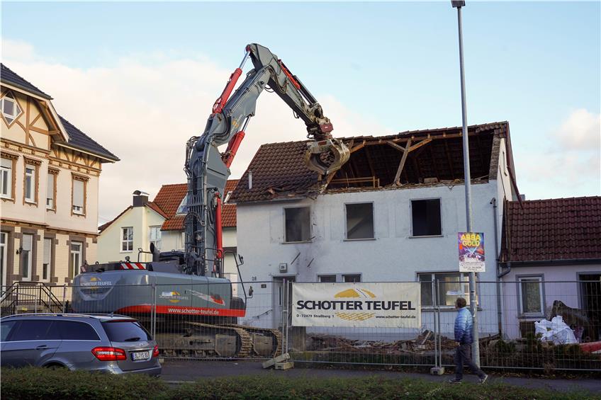 Abriss des Württemberger Hofs in Balingen beginnt – Lösung für Mörikestraße 5 in Sicht