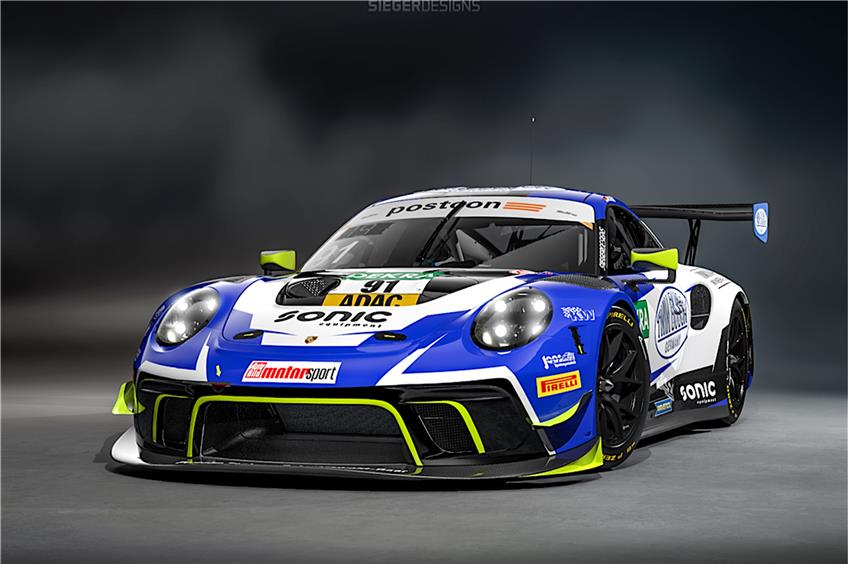 Das Balinger Team Joos Sportwagentechnik drückt jetzt in neuem blau-weißen Porsche aufs Gas 