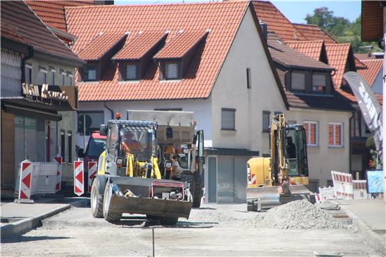 Die Bauarbeiten an Geislinger Ortsdurchfahrt kommen ab Freitag in eine neue Phase