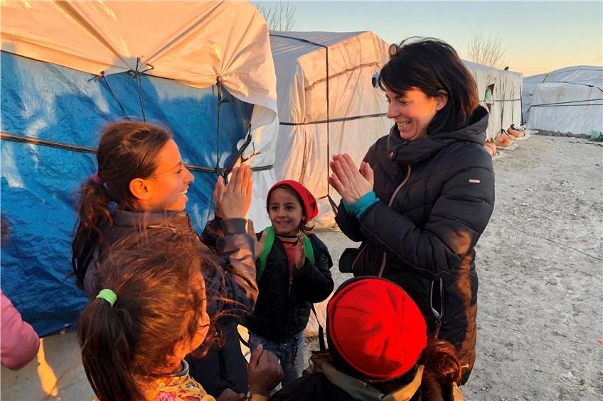 Petra Nann aus Balingen dokumentiert den Alltag in den Flüchtlingscamps in der Türkei