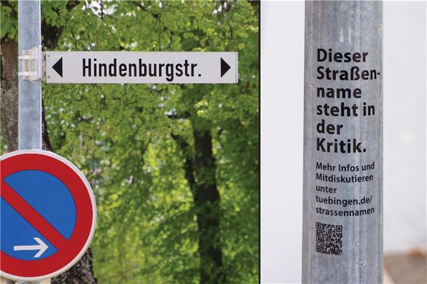 Hindenburgstraße in Balingen behält ihren Namen – Gemeinderat votiert aber für Zusatzschilder