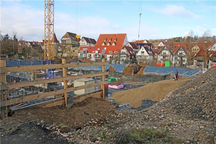 Bauarbeiten gehen voran: Wohnbau schafft ein neues Quartier im Balinger Roßnägele