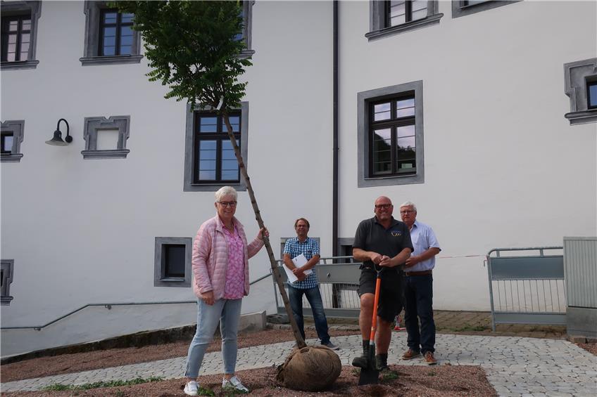 Fortschritt: Neue Parkplätze beim Margrethauser Kloster können jetzt benutzt werden