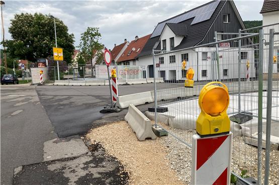 Warum die Arbeiten an der Brücke in Truchtelfingen immer noch andauern