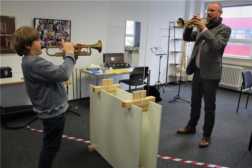 „Endlich wieder Präsenzunterricht“: Kreativ meistert die Balinger Musikschule Corona-Zeiten