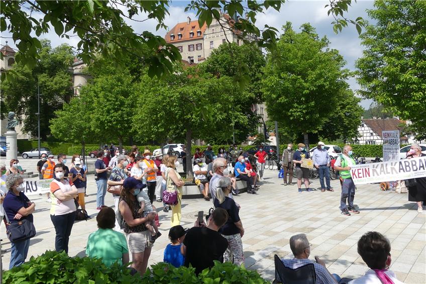 Protest gegen Kalksteinabbau im Donautal: „Stoppt diesen Wahnsinn“