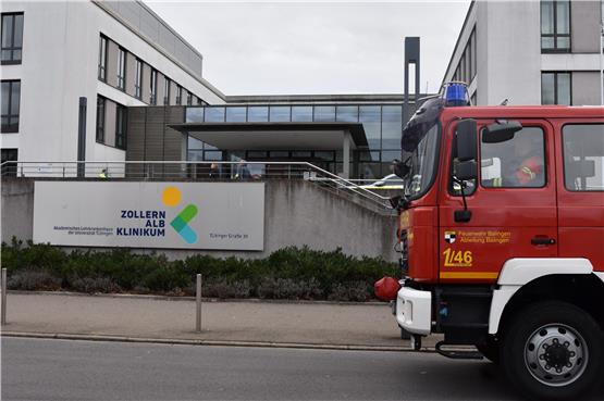 Brandmelder-Alarm: Feuerwehr im Krankenhaus in Balingen im Einsatz