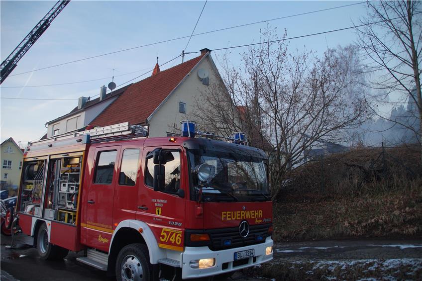 Schuppenbrand in Frommern: Feuerwehr verhindert Schlimmeres
