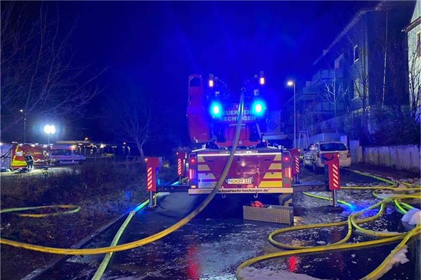 Mehrfamilienhaus in Hechingen nach Brand unbewohnbar: Ursache wohl technischer Defekt