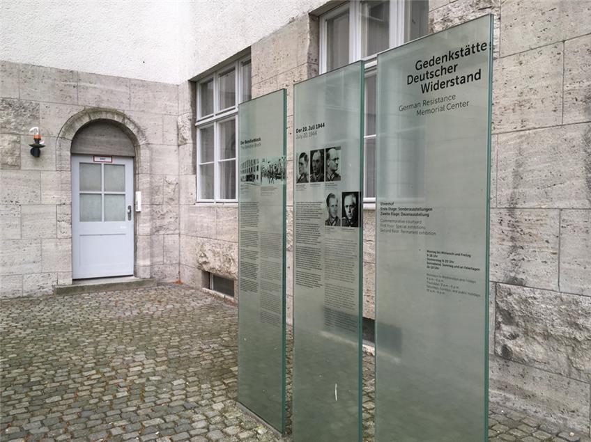 Berliner Gedenkstätte zeigt „Widerstand ist Pflicht“