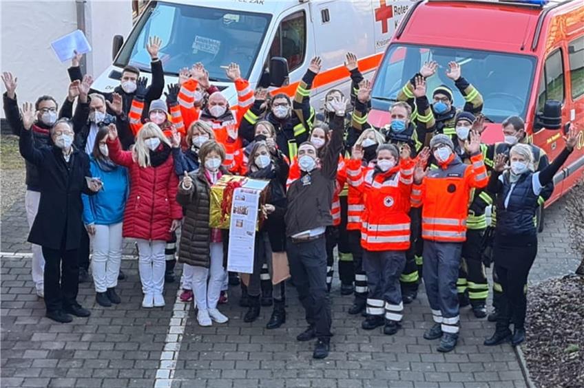 Alle Erwartungen übertroffen: Impfaktion im Café Baier in Schömberg bringt 6100 Euro Spenden ein