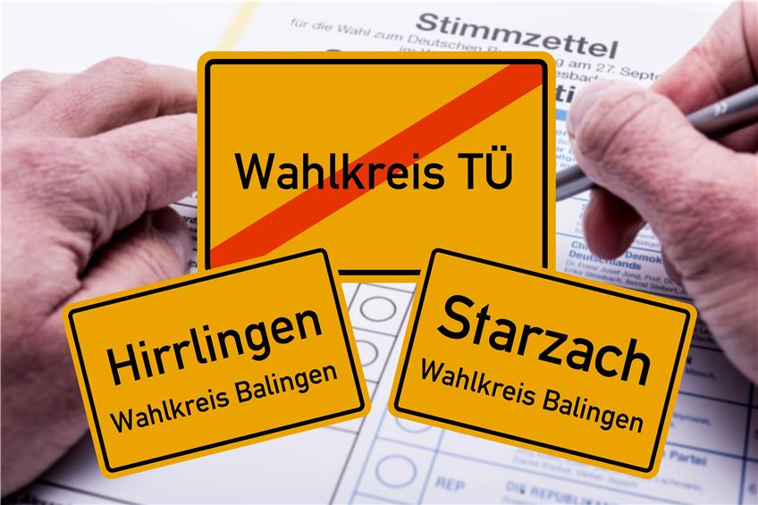 Zum Ärger kommunaler CDU-Vertreter: Hirrlingen und Starzach nun im Landtagswahlkreis Balingen
