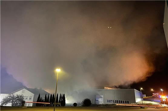 Millionenschaden durch Brand: Verheerendes Feuer wütet in Deilinger Firma