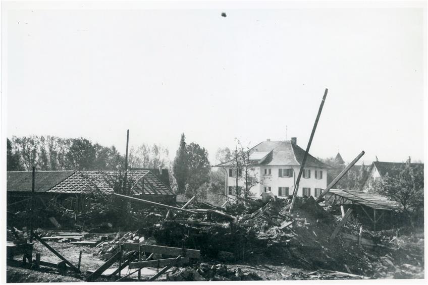 C’est la guerre – Das ist der Krieg: Erinnerungen an das Bombardement Balingens vor 75 Jahren