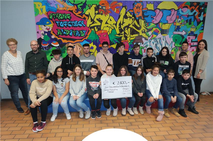 Viele bewegen viel: Albstädter Schüler sammeln Spenden für Tiago