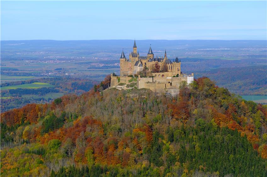 Der Bund unterstützt die Sanierung der Burg Hohenzollern mit knapp 11 Millionen Euro