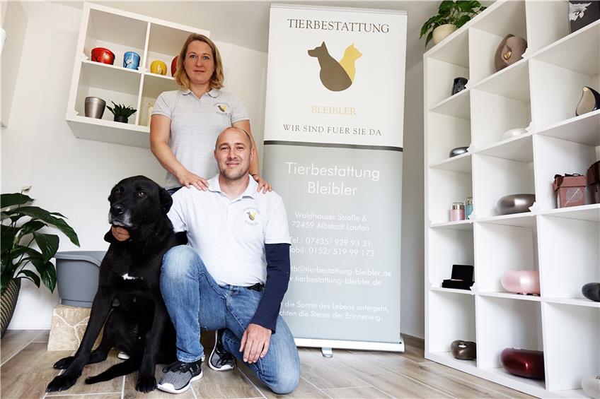Bernd Bleibler hat sich mit einem Tierbestattungs-Unternehmen in Albstadt selbstständig gemacht