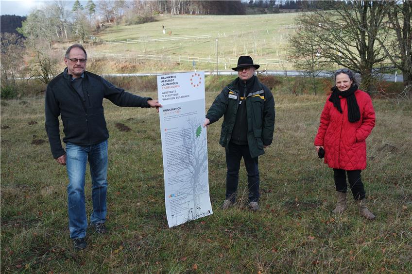 Albstadt soll zusammenwachsen: Der fünfte Baumkreis entsteht in Truchtelfingen
