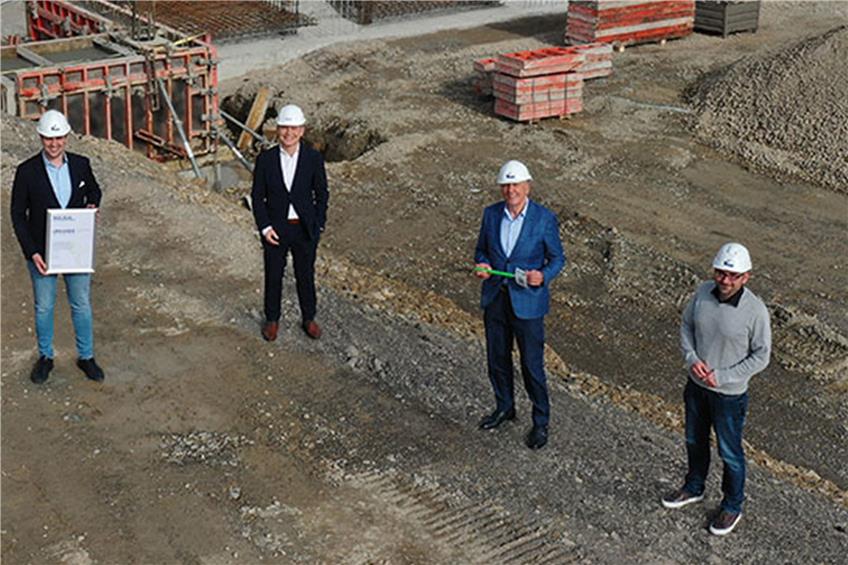 Rosenfelder Sülzle Gruppe liefert 400 Tonnen „grünen Stahl“ für Neubauprojekt in Sulz