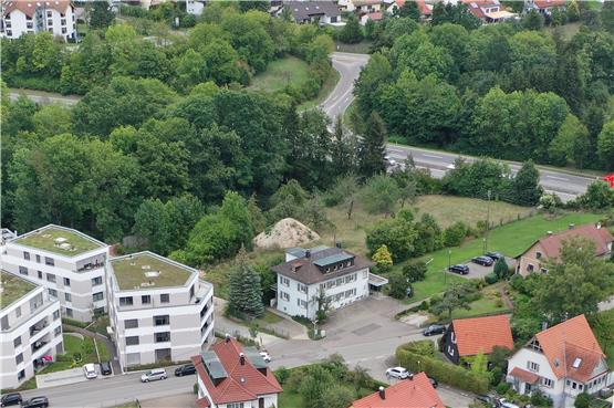 Rund 40 Wohnungen: Balinger Wohnbau will Areal zwischen B27 und Etzelbach bebauen