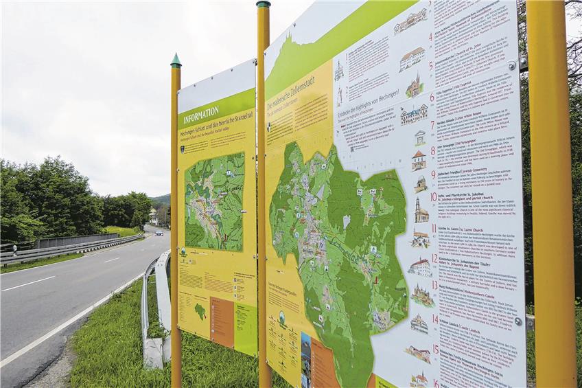 Tourismus: Neue Infotafeln sollen Hechingen-Besuchern den Weg durch Wälder und Wiesen weisen