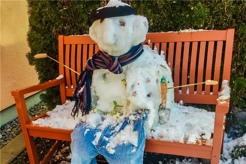 Balinger zeigen ihre kreative Ader und bauen viele Schneemänner