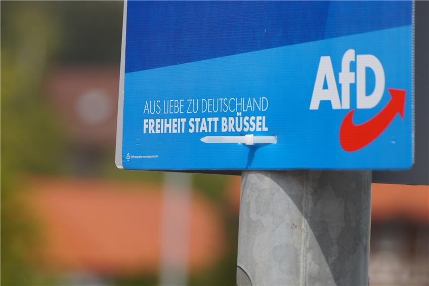 Unbekannte klauen AfD-Plakate in Geislingen und Rosenfeld: Polizei sucht Zeugen