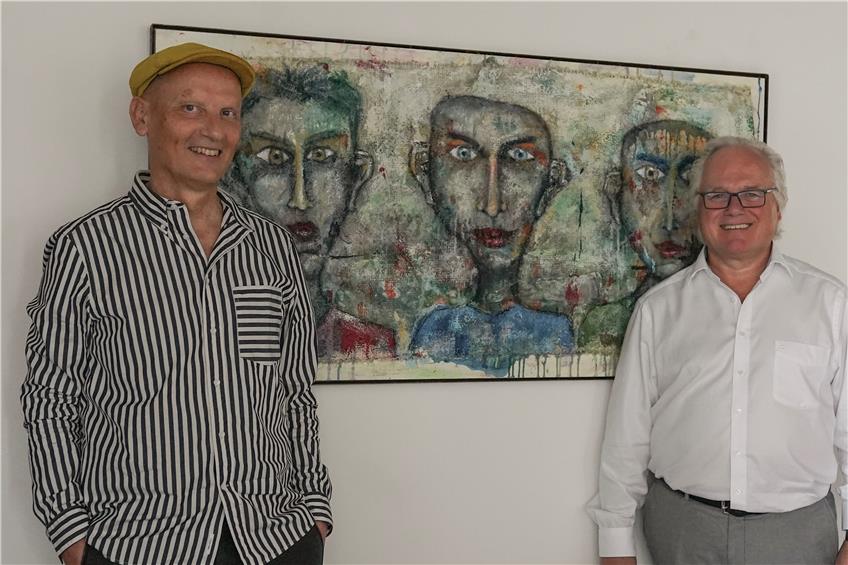 Wie eine Tour durch die Kunst: Hechinger Künstler Dietmar Schönherr stellt in Balingen aus