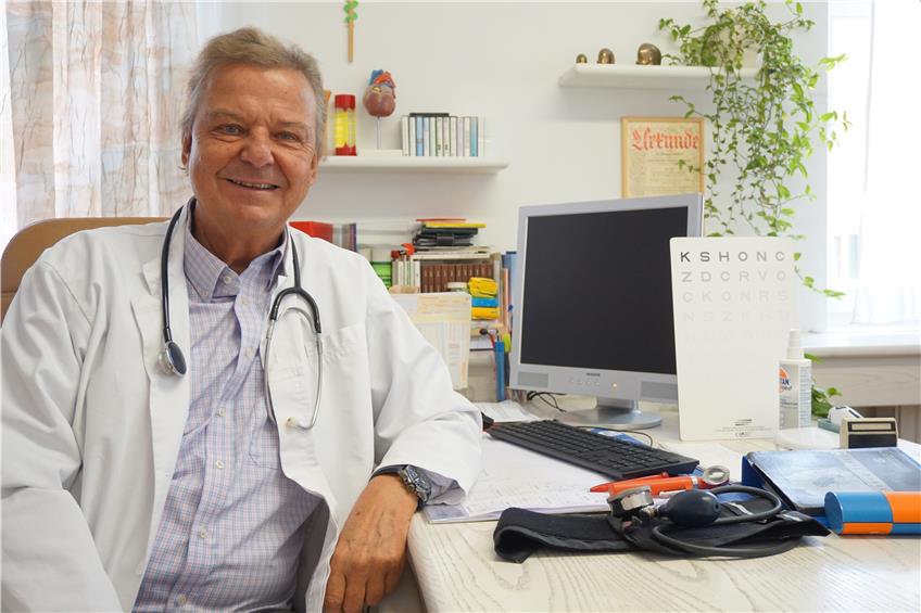 Der Tieringer Landarzt Matthias Hofmann hofft immer noch auf einen Nachfolger