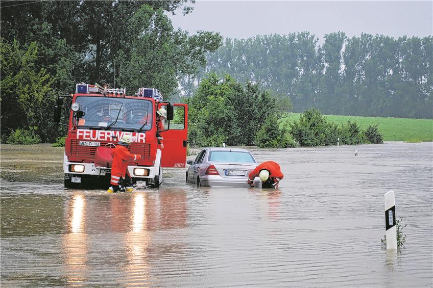 Hochwasserschutz: Bisingen will gewappnet sein, wenn der Himmel seine Schleusen zu weit öffnet