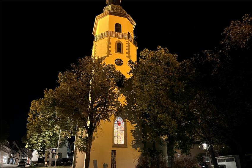 Rat will kein Zurück in alte Zeiten: Die Rosenfelder Stadtkirche bleibt nachts dunkel