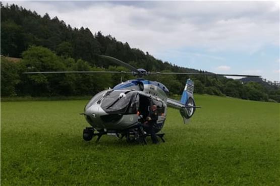 Hubschrauber über Ebingen sucht am Samstagabend nach mutmaßlichen Einbrechern