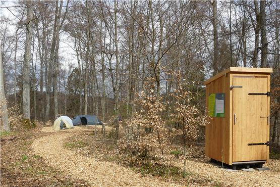 Nachts allein im Wald übernachten: Erstes Trekking-Camp in Sigmaringen eröffnet