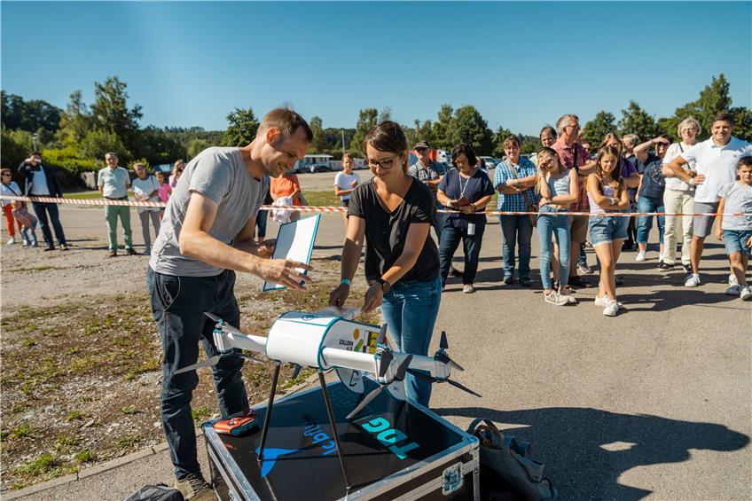 Drohnen fliegen ab März Laborproben des Zollernalb-Klinikums von Albstadt nach Balingen