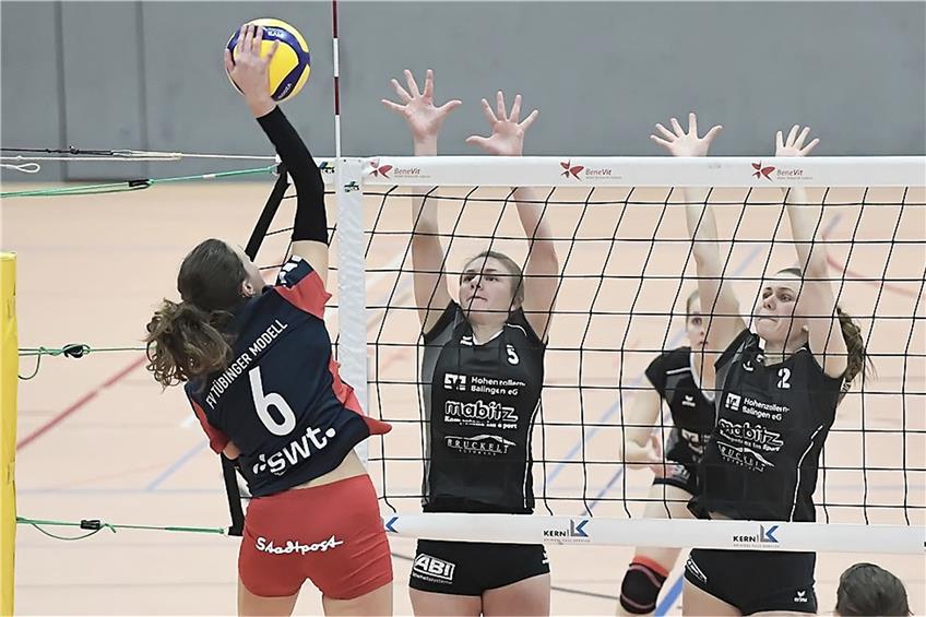 Volleyball-Regionalliga: Verhaltener Jubel des TSV Burladingen nach Premierensieg