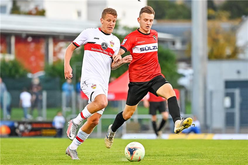 Derby-Niederlage gegen den VfB Stuttgart 2: TSG Balingen geht in Unterzahl k.o.