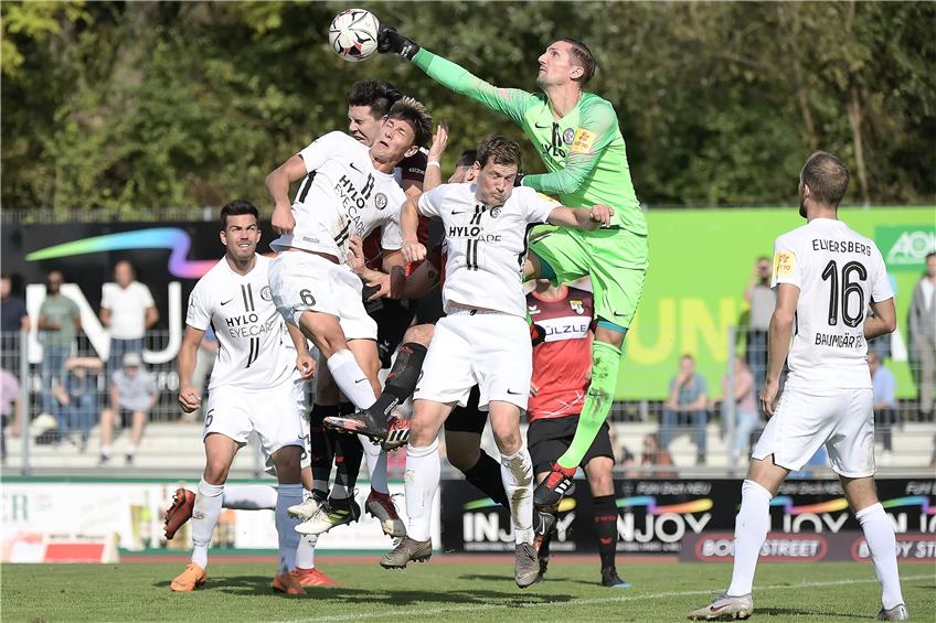 Fußball-Regionalliga: Sekunden nach dem Balinger Ausgleich schlägt Elversberg zurück