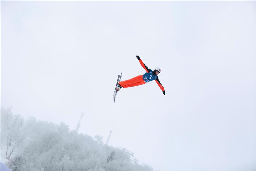 Quasi ein Heimspiel: Emma Weiß startet beim Aerials-Weltcup in St. Moritz
