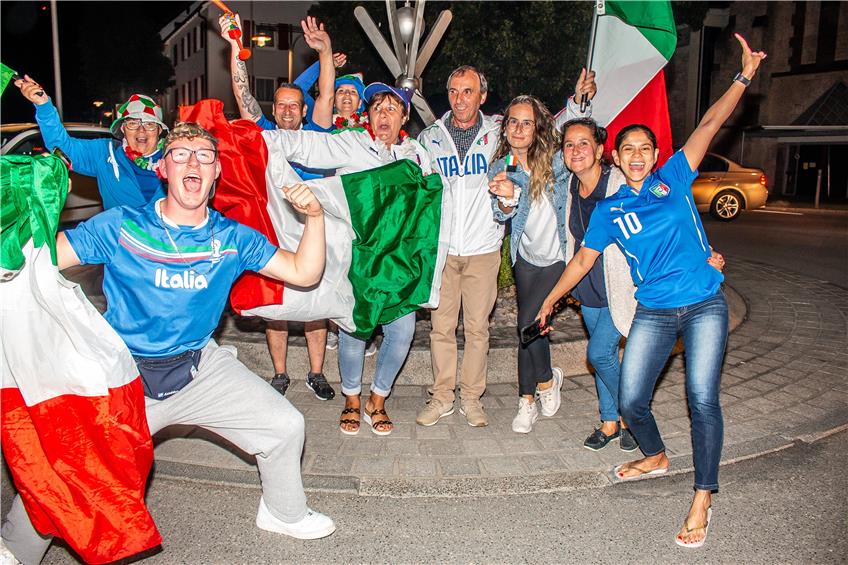 Italien ist Europameister: So feiert der Zollernalbkreis