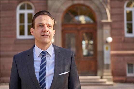 Gekommen, um weiter zu modernisieren: Florian Diekmann ist neuer Präsident am Landgericht Hechingen