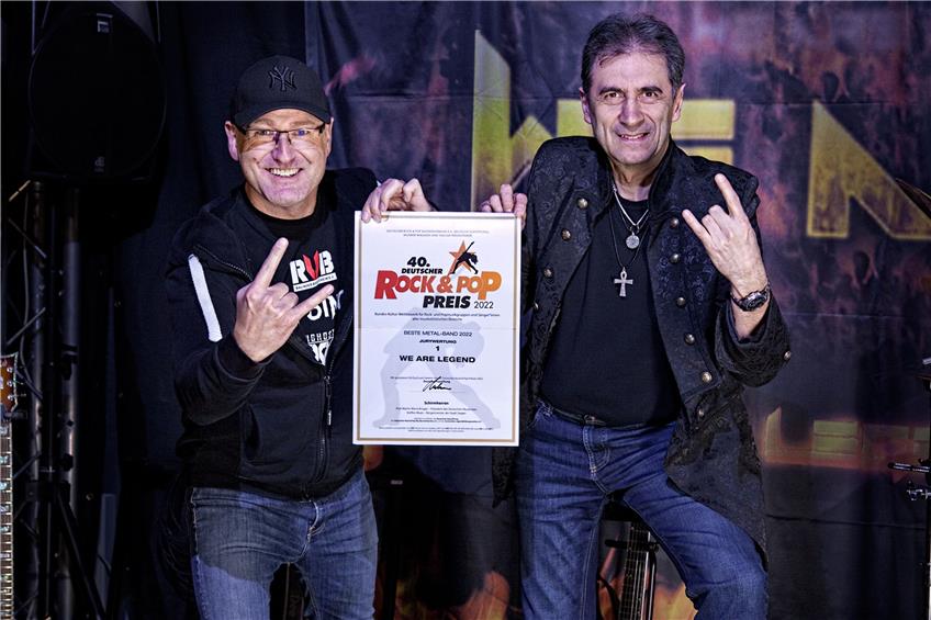 Erfolg für „We Are Legend“: Balinger Metal-Band gewinnt den Deutschen Rock- und Pop-Preis 2022