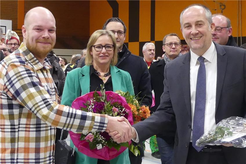 Mit 74 Prozent wiedergewählt: Maik Lehn bleibt Bürgermeister in Stetten a.k.M.