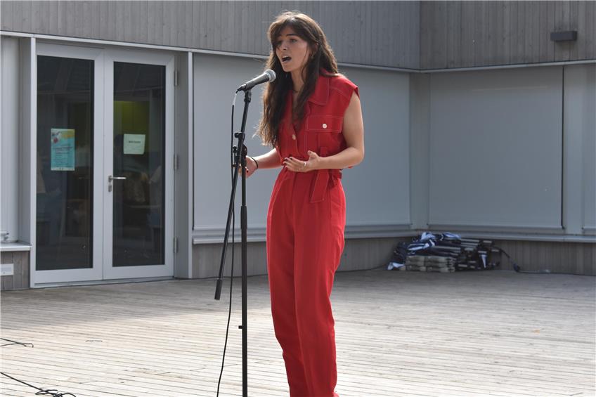 Poetry-Slam auf der Balinger Gartenschau: Sechs Künstlerinnen zeigen ihr Können